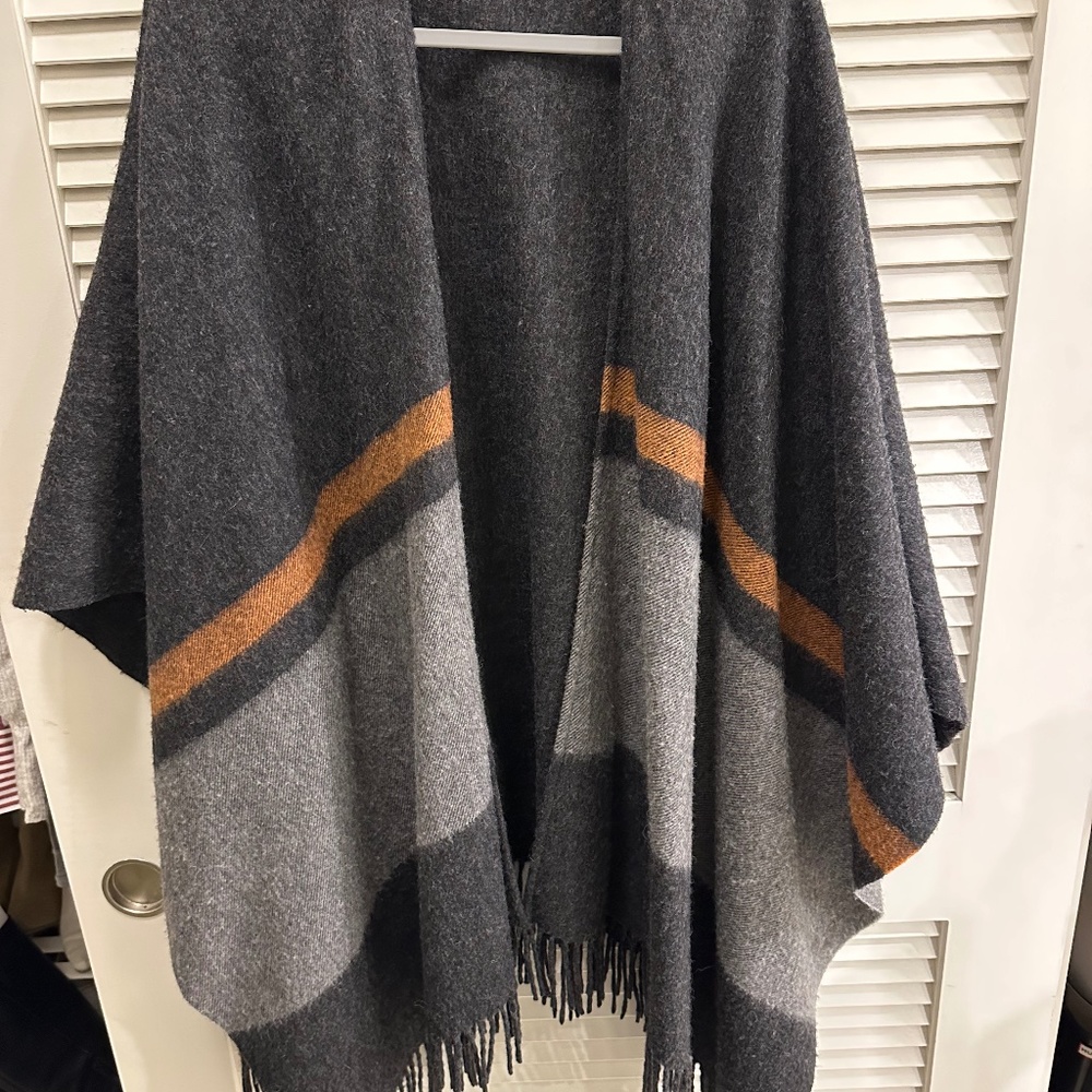 Rag & Bone Varsity Stripe Wool Felt Wrap - image 2